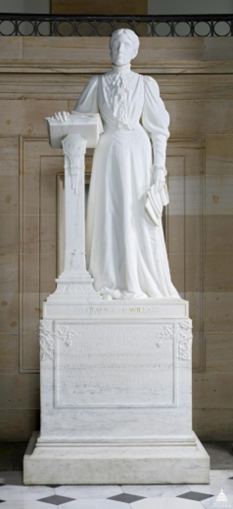 Frances E. Williard Statue