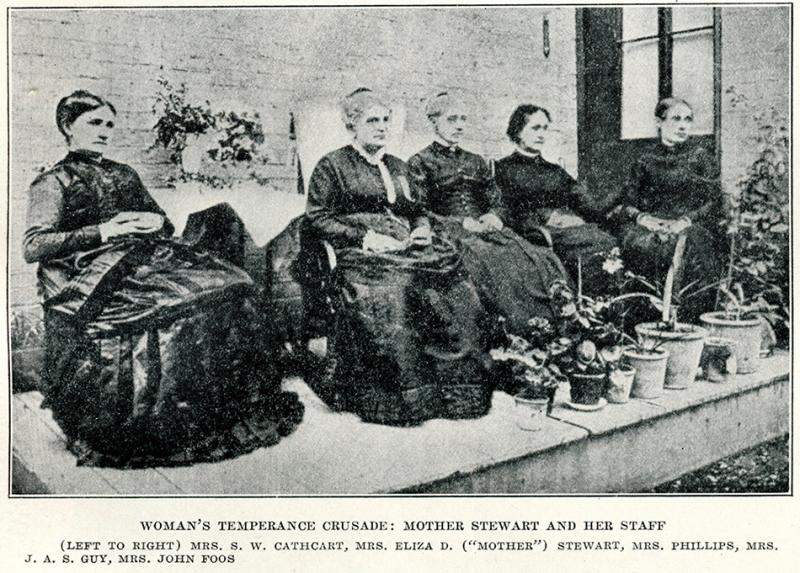 Woman's Temperance Crusade: Mother Stewart and Her Staff