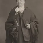Carrie Nation,Temperance advocate, known in the years prior to Prohibition for criticism of alcohol and vandalism of places that served alcohol. Seen here holding Bible and hatchet.