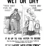 Wet or Dry, a poster by the American Issue Publishing Co., Westerville, OH