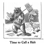Time to Put a Halt, a poster by the American Issue Publishing Co., Westerville, OH